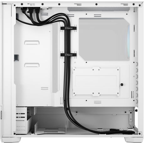 Fractal design pop air rgb midi tårnhus (hvid | 2x usb-a | rgb | hærdet glas)