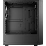 Antec ax65 argb midi tårnhus (sort | 3x usb-a | hærdet glas)