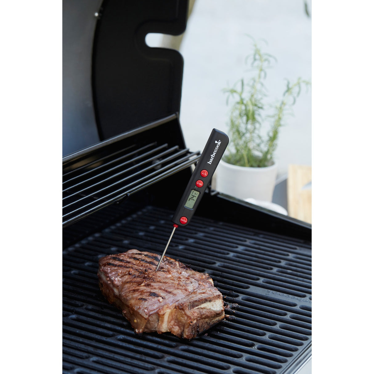 Barbecook digital lommetermometer (sort)