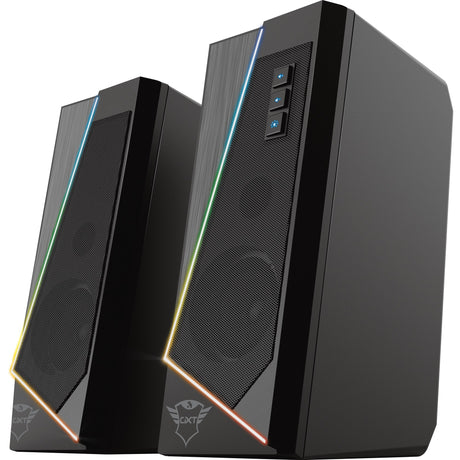 Trust GXT 609 Zoxa RGB-belyst højttalersæt PC-højttaler (sort, RGB LED)