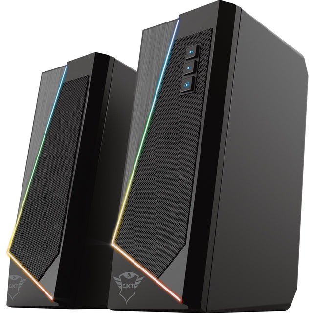 Trust GXT 609 Zoxa RGB-belyst højttalersæt PC-højttaler (sort, RGB LED)