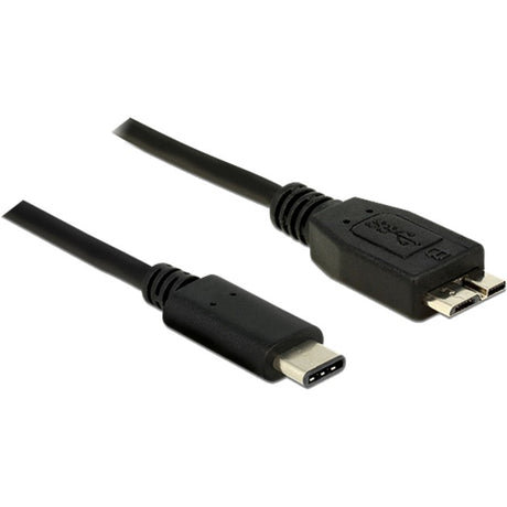 Delock USB-C 3.1 > USB 3.1 mikro-USB-kabel (sort, 1 meter, USB 3.1 gen 2)