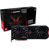 Powercolor Radeon RX 9070 XT Red Devil 16GB OC Backplate Special Edition grafikkort (sort, RDNA4, GDDR6, 3x skærmport, 1x HDMI)