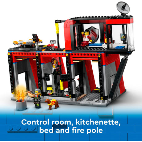 Lego city brandstation og brandbil - 60414