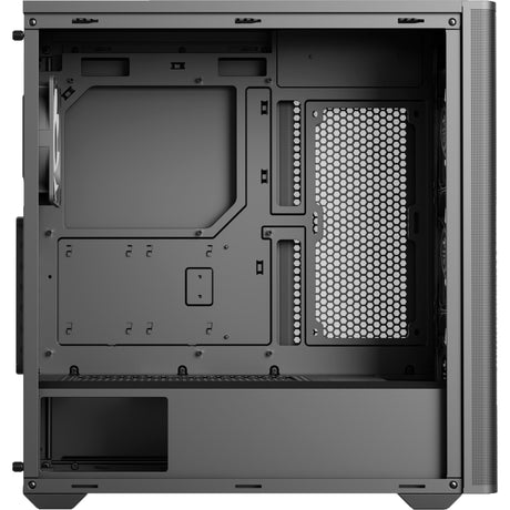 Aerocool b301a mini tårnhus (sort | 1x USB-A | 1x USB-C | RGB)