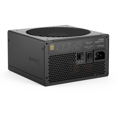 Fractal design ion guld 3 modulær 850 watt strømforsyning (sort, 1x 12v-2x6, 3x pcie)