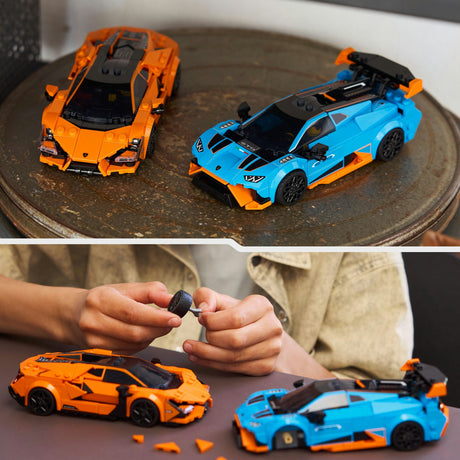 Lego® Speed Champions Lamborghini Revuelto og Huracán Sto - 77238