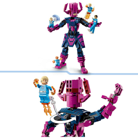 Lego superhelte vidunder 76316 fantastisk fire vs. galactus konstruktionsfigur