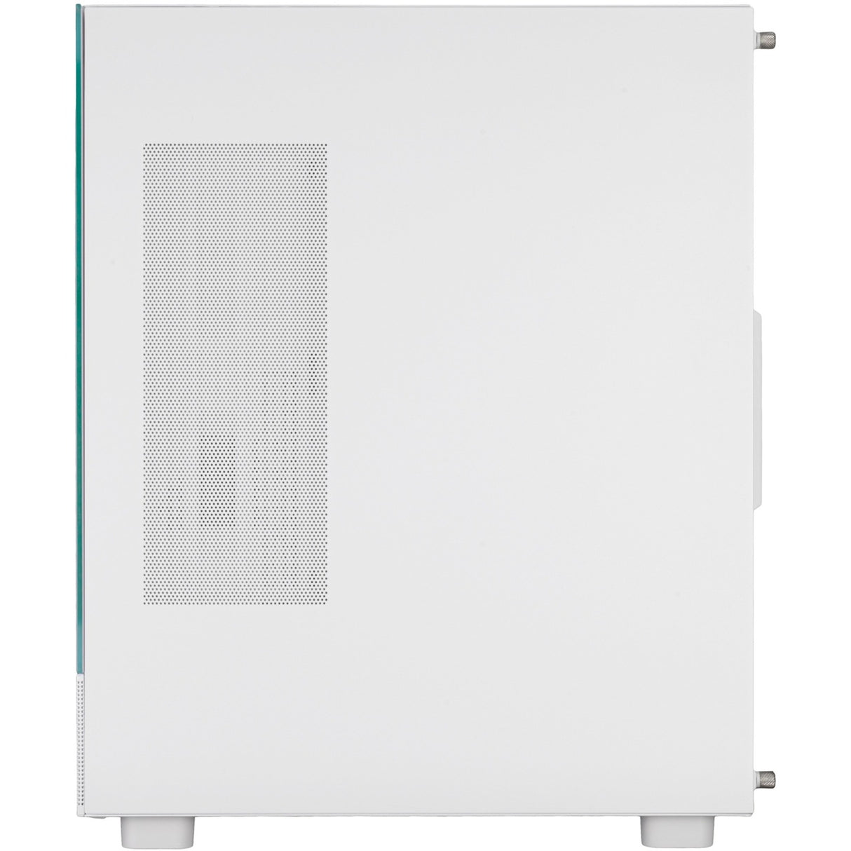 Silverstone lucid 04 mini tårnhus (hvid | 2x USB-A | 1x USB-C | RGB | hærdet glas)