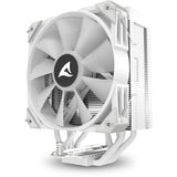 Sharkoon a50 rgb cpu køler (hvid, 4-benet pwm blæserstik)