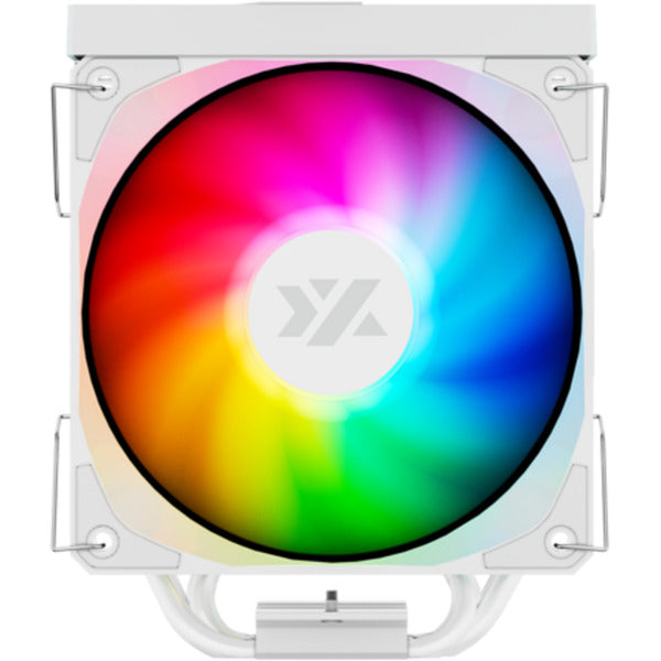 Xyz PC Gear Thermax 4 Pulsar A-RGB CPU-køler (hvid, Arbb, Pwm)
