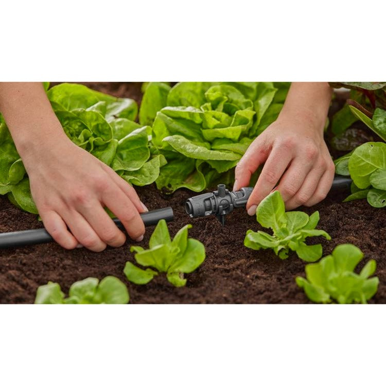 Gardena mikro-drypsystem T-stykke til sprinklertilslutning (mørkegrå)