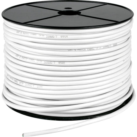 Goobay netværkskabel rj-45 sf utp med cat.5e (grå, 100 meter, kabelrulle, fleksibel)