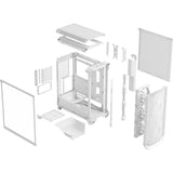 Fractal design meshify 3 midi tårnhus (hvid | 2x USB-A | 1x USB-C | hærdet glas)