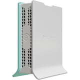 Mikrotik hap ax lite (l41g-2axd) adgangspunkt (hvid grøn, qualcomm ipq-5010 cpu, wifi 6)