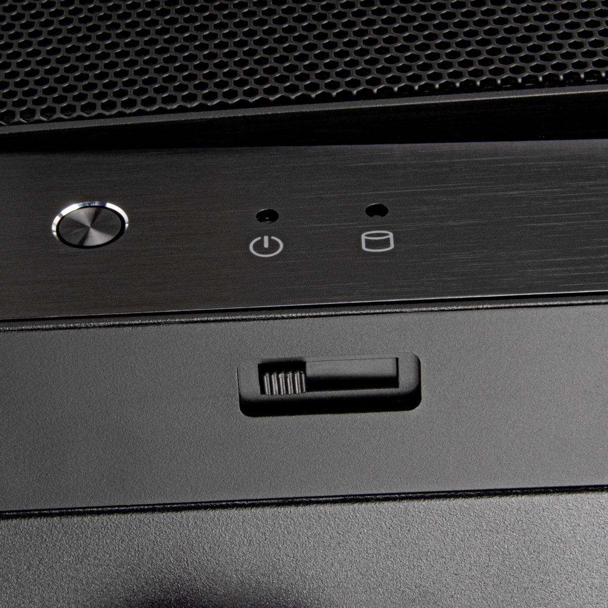 Silverstone SST-GD11B HTPC-hus (sort | 2x USB-A | 1x USB-C)