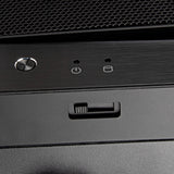 Silverstone SST-GD11B HTPC-hus (sort | 2x USB-A | 1x USB-C)