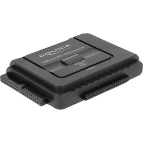 Delock konverter usb 3.0 > sata 6 gb s ide 40 pin ide 44 pin (sort, 61486)