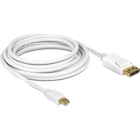 Delock mini displayport > displayport adapter (hvid, 3 meter)