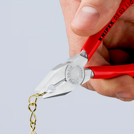 Knipex mini-kombitænger kombinationstænger (rød)