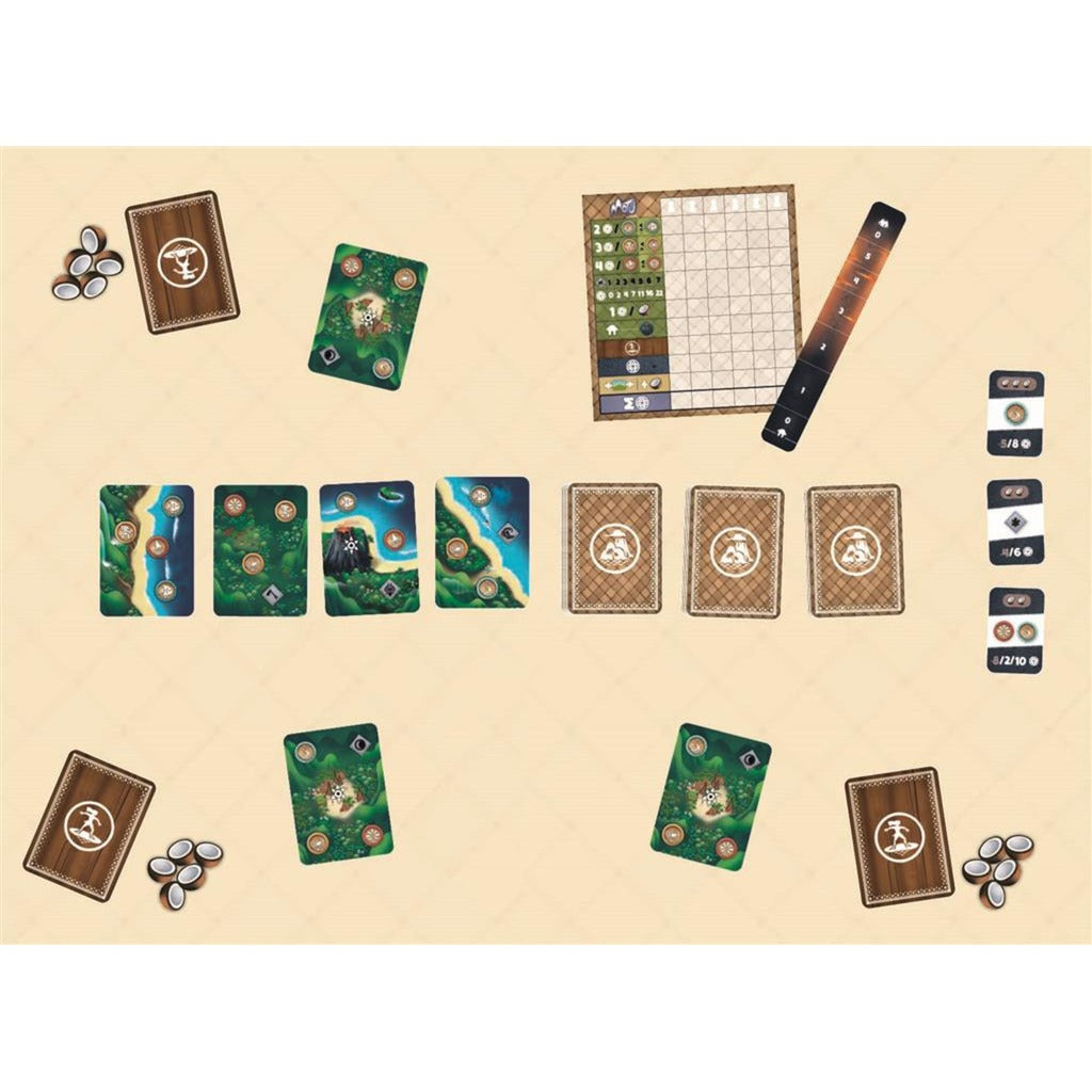 Europæisk spillernetværk motu brætspil (engelsk fransk, 1 - 6 spillere, 30 minutter, fra 9 år)