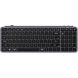 Keychron b2 pro-k1 tastatur (grå, us-layout (qwerty), saksekontakter, 96%, abs-taster, 2,4 ghz | bluetooth | usb)