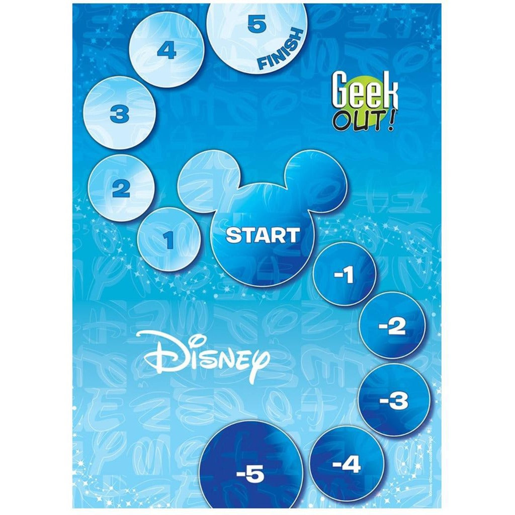 Disney europæisk spillernetværk nørd! kortspil (engelsk, 2 - 99 spillere, 30 minutter, fra 10 år)