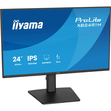 Iiyama prolite xb2491h-b1 23.8 skærm (sort, 120 hz, hdmi, skærmport)