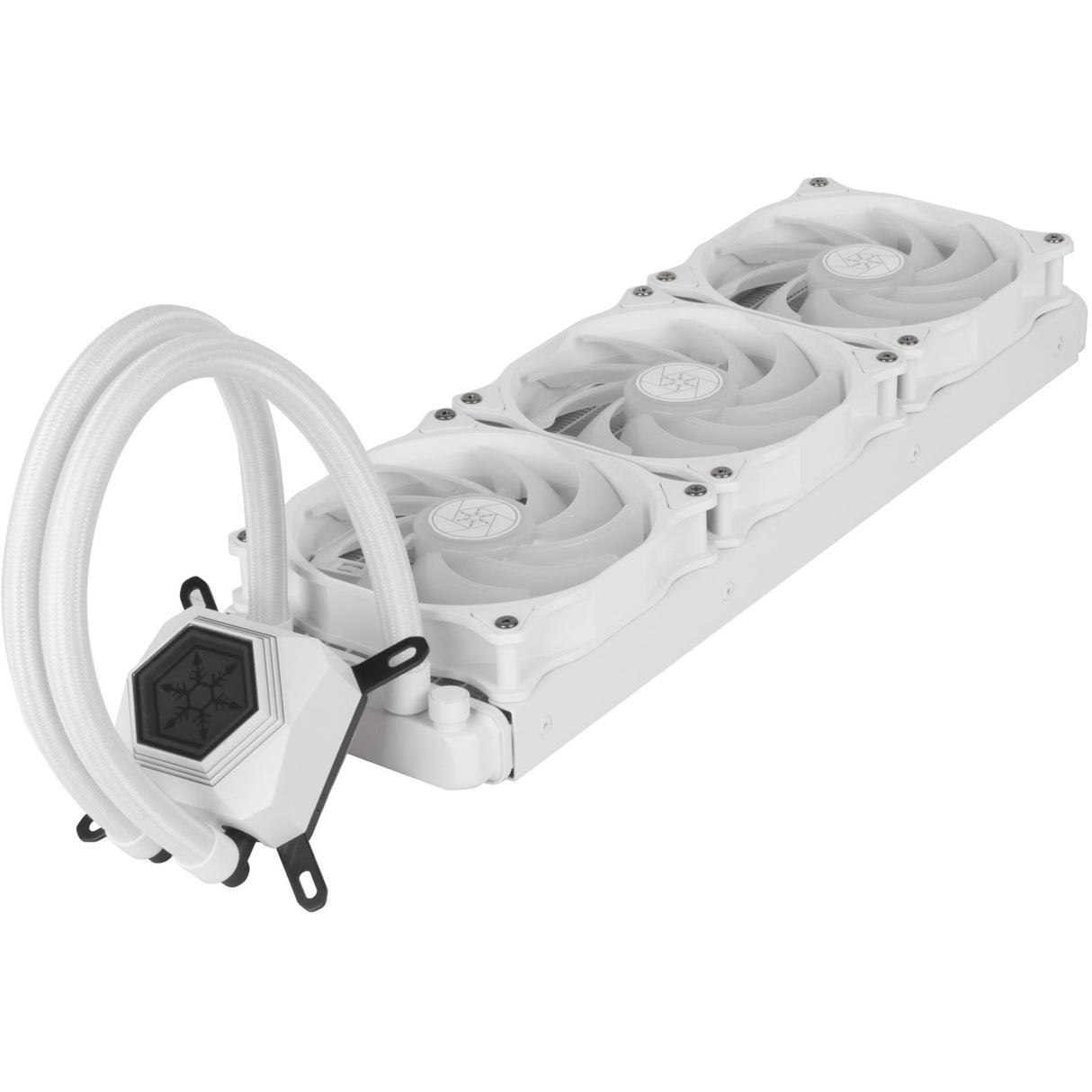 Silverstone sst-pf360w-argb-v2 vandkøling (hvid, inkl. rgb controller)