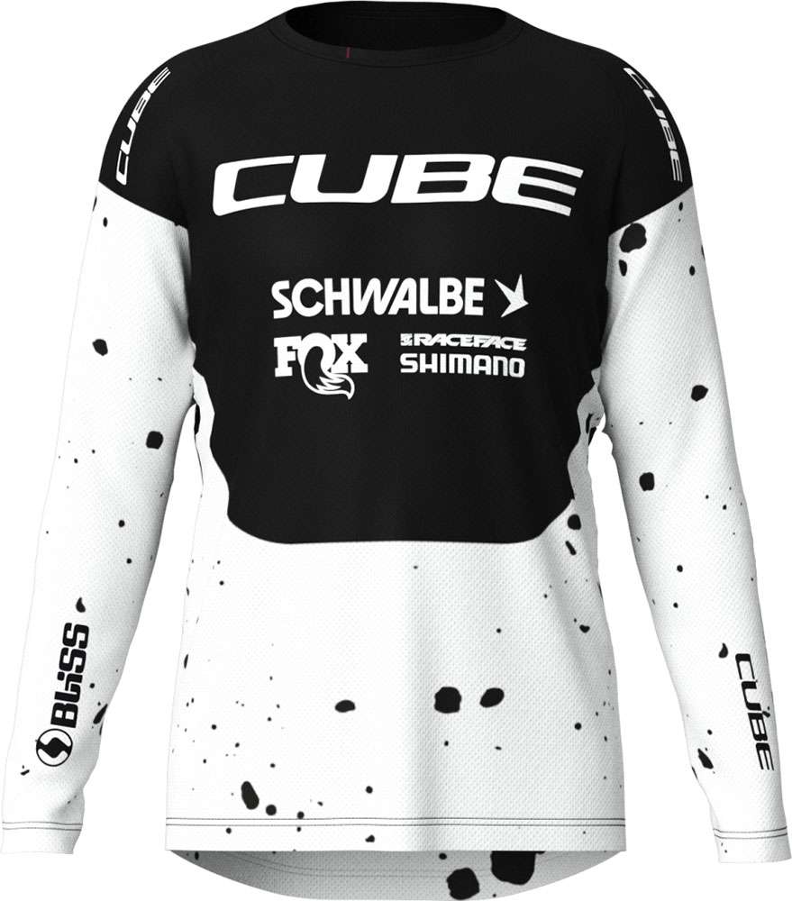 Cube x factory racing - mtb langærmet trøje