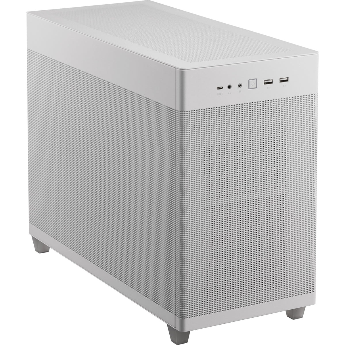 Asus prime ap201 mini tower cover (hvid | 2x USB-A | 1x USB-C)