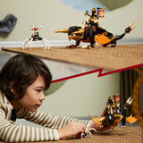 Lego Ninjago - Cole's Earth Dragon EVO Construction Toy (71782)