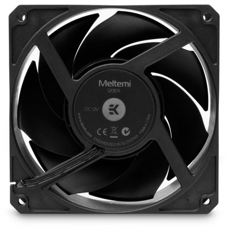 Ekwb ek-meltemi 120er kabinetventilator (sort, 120 x 120 x 38 mm, pwm)
