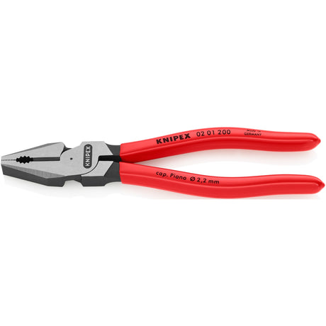 Knipex power kombinationstænger 200 mm kombinationstænger (rød)