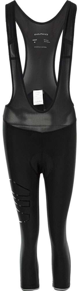 Endurance jayne - dame 3 4 bib tights med pude