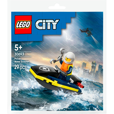 Lego city - politivandscooter byggesæt (30693)