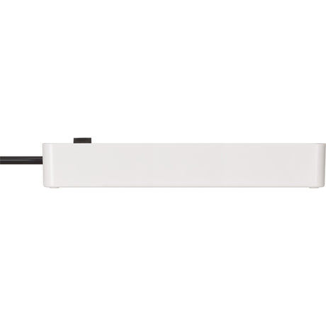 Brennerstuhl ecolor strømskinne med 2 USB-C ladestik | 4-fold | hvid sort | 1,5m h05vv-f 3g1,5 - 1153240126