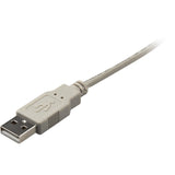 Sharkoon USB-A 2.0 > USB-B-kabel (grå, 0,5 meter)