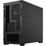 Fractal design pop mini lydløs sort solid midi tårnhus (sort | 2x USB-A)