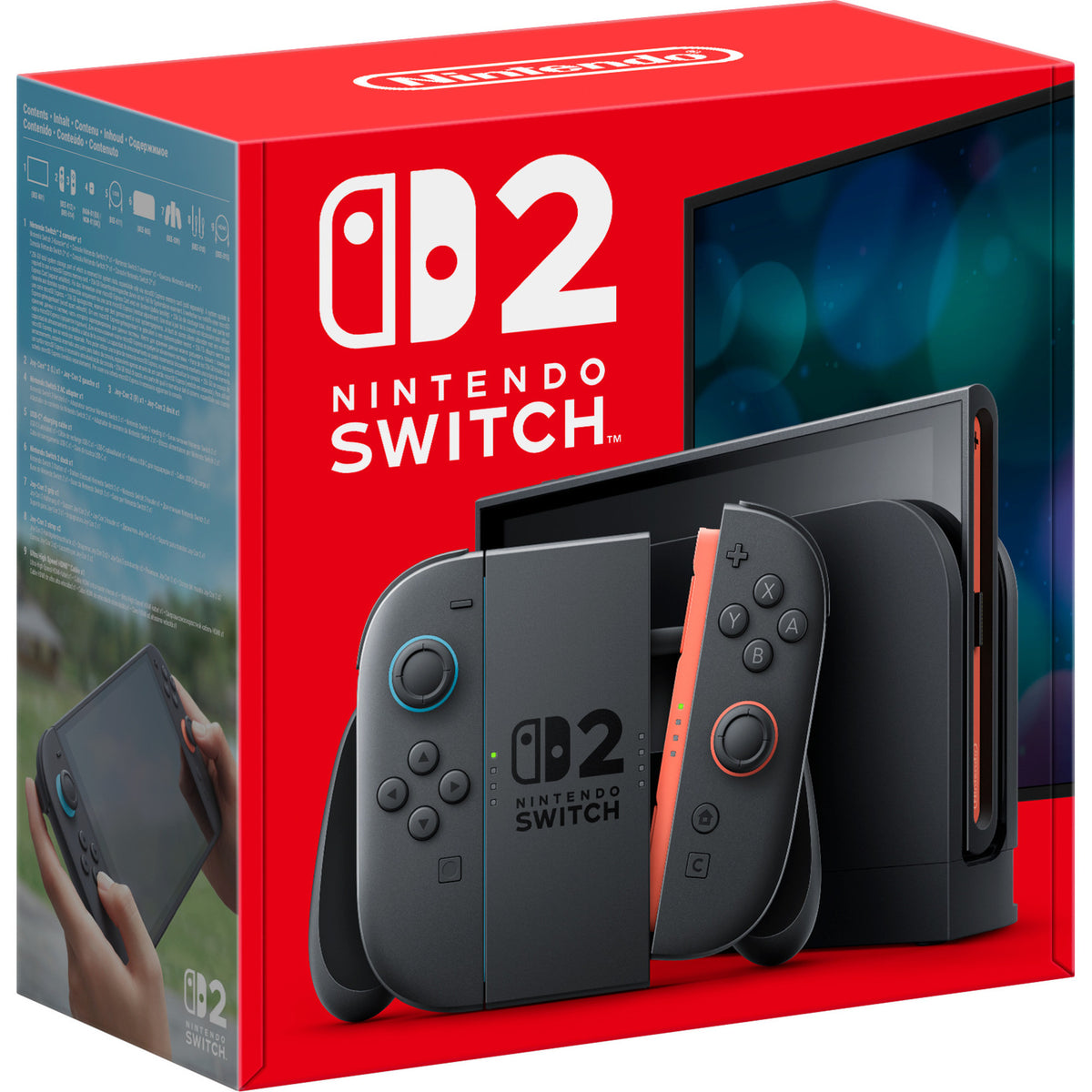 Nintendo switch 2 håndholdt spillekonsol
