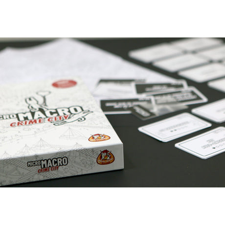 White goblin spil mikromakro: kriminalitet by brætspil (hollandsk, 1 - 4 spillere, 15 - 45 minutter, fra 12 år)