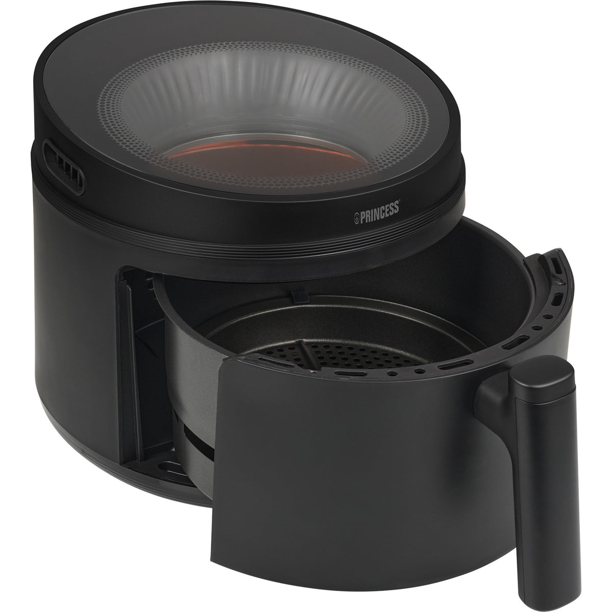 Princess cyclone vision airfryer varmluftsfrituregryde (sort, 5 liter)