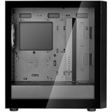 Silverstone Fara 514x Midi Tower-hus (sort | 2x USB-A | 1x USB-C | RGB | hærdet glas)