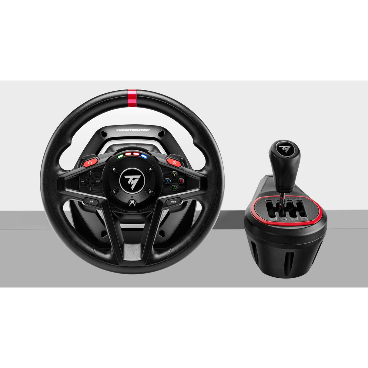 Thrustmaster t128 shifter pack simulator sæt (sort, pc, xbox series x|s, xbox one)