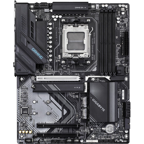 Gigabyte x870 gaming WiFi6 socket AM5 bundkort (sort grå, RAID, 2,5 GB-LAN, WiFi 6, BT, lyd, ATX)