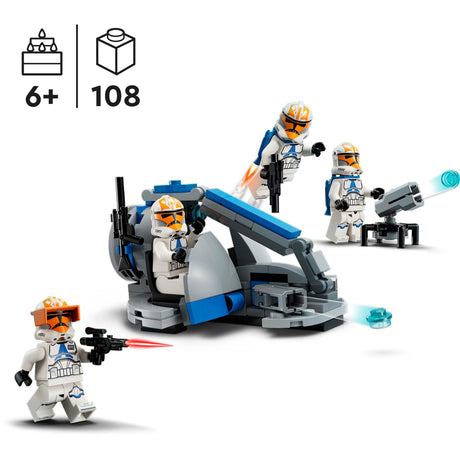 Lego star wars - 332nd ahsoka's clone trooper battle pack byggelegetøj (75359)