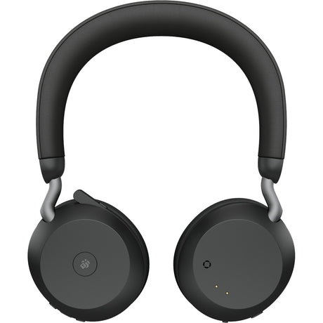 Jabra evolve2 75 on-ear headset (sort, link380c, microsoft teams)