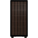 Fractal design nord midi tårnhus (sort træ farve | 2x USB-A | 1x USB-C)