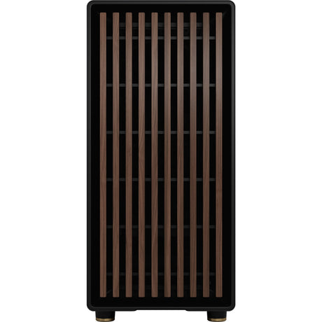 Fractal design nord midi tårnhus (sort træ farve | 2x USB-A | 1x USB-C)