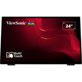 Viewsonic rammeløs berøringsskærm med 10-punkts PCAP 24 (sort, HDMI, DisplayPort, VGA)
